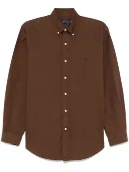 Рубашка Оксфорд, окрашенная в готовом виде Polo Ralph Lauren, коричневый
