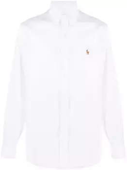 Рубашка оксфорд Polo Pony на пуговицах POLO RALPH LAUREN, белый