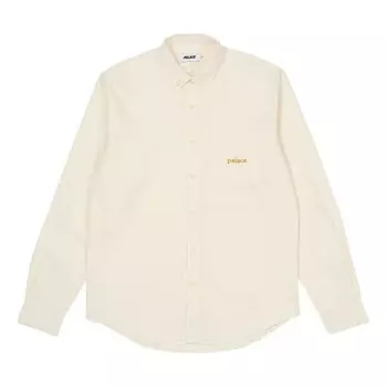 Рубашка oxford shirt 'soft white' Palace, белый