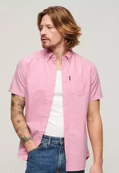 Рубашка OXFORD SHORT SLEEVE Superdry, розовый