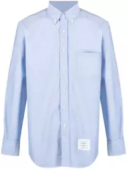 Рубашка оксфорд THOM BROWNE, синий