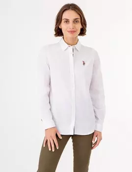 Рубашка-оксфорд U.S. Polo Assn., белый