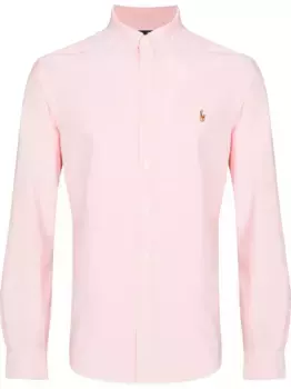 Рубашка оксфорд узкого кроя POLO RALPH LAUREN, розовый