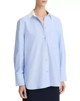 Рубашка Оксфорд Vince, синий