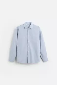 Рубашка оксфорд ZARA, полосатый