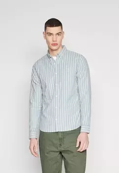 Рубашка OXFORDS Hollister Co., цвет green stripe
