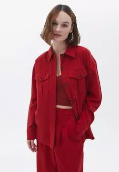 Рубашка Oxxo, темно-красный