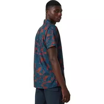 Рубашка Oya Recycled мужская Helly Hansen, цвет Deep Steel Sketch Print