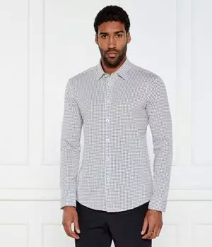 Рубашка p-roan-kent-c1-233 Slim fit Boss, белый