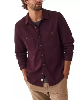 Рубашка Pacifica Regular Fit Twill Marine Layer, красный