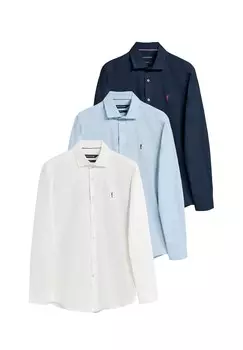 Рубашка PACK 3 Polo Club, синий