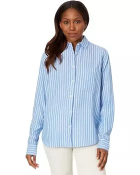 Рубашка PACT The Sunset Classic Shirt, синий