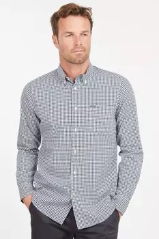 Рубашка Padshaw в клетку гингем Barbour, зеленый