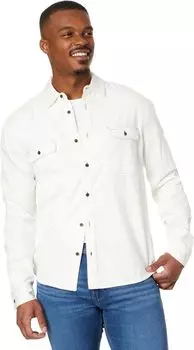 Рубашка Paige Martin Utility Button Up Long Sleeve Shirt, цвет Warm Moonlight