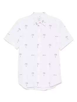 Рубашка «Пальмовое дерево мечты» PS Paul Smith, белый