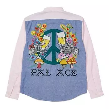 Рубашка PALACE Back Pattern Long Sleeves Shirt Unisex Pink, розовый