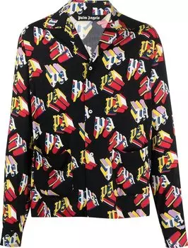 Рубашка Palm Angels 3D Pajama Shirt 'Black/Red', черный