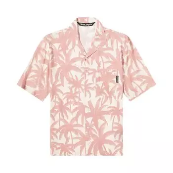 Рубашка Palm Angels Palms All Over Shirt, кремовый