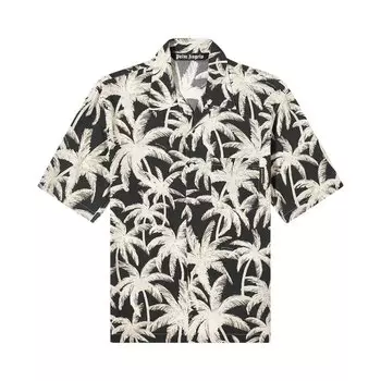 Рубашка Palm Angels Palms All Over Shirt, черный