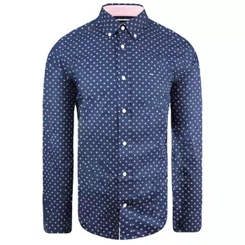 Рубашка paris с овальными цветами Eden Park, синий