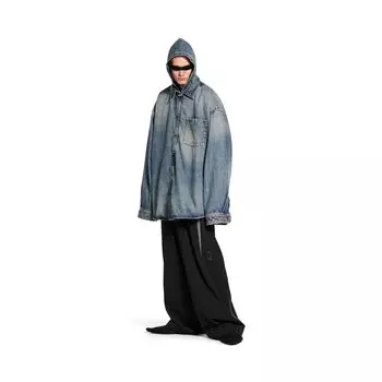 Рубашка Парка BALENCIAGA, синий