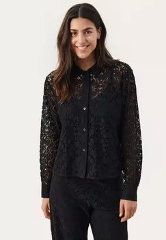 Рубашка Part Two DITTAPW SH, черный