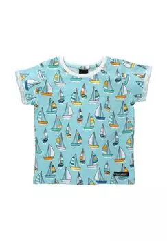 Рубашка-парусник с коротким рукавом VILLERVALLA, цвет Blau Jahre