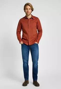 Рубашка PATCH Lee, светло-коричневый