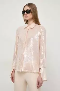 Рубашка Patrizia Pepe, оранжевый