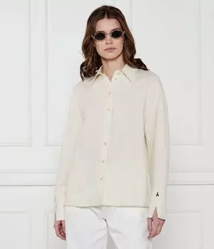 Рубашка Patrizia Pepe Relaxed Fit, экрю
