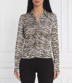 Рубашка Patrizia Pepe Slim Fit, черный