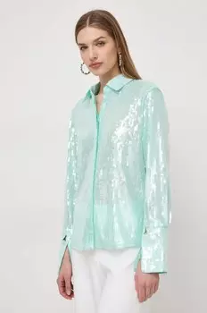 Рубашка Patrizia Pepe, зеленый