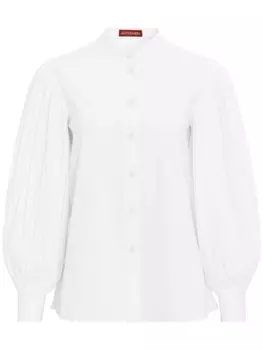 Рубашка Patsy с объемными рукавами Altuzarra, белый