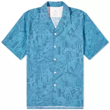 Рубашка Paul Smith Jack'S World Vacation, синий