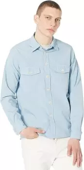 Рубашка Paul Smith Long Sleeve Casual Fit Shirt Chest Pockets, цвет Light Blue
