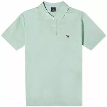 Рубашка Paul Smith Regular Fit Zebra Polo, зеленый