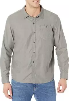 Рубашка Pearl Izumi Rove Flannel, цвет Smoke Grey/Stone Weave