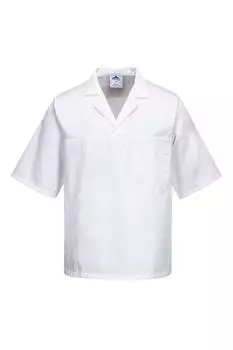 Рубашка пекаря с короткими рукавами Portwest, белый