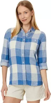 Рубашка Pendleton Adley Long Sleeve Shirt, цвет Blue/Ivory Check
