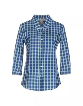 Рубашка (+) People, пастельный синий