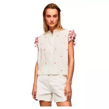 Рубашка Pepe Jeans Antonine Sleeveless, бежевый