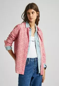 Рубашка Pepe Jeans БЕККА, хрустящий красный