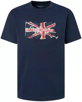 Рубашка Pepe Jeans Clag, морской синий