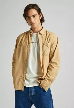 Рубашка Pepe Jeans, цвет khaki beige