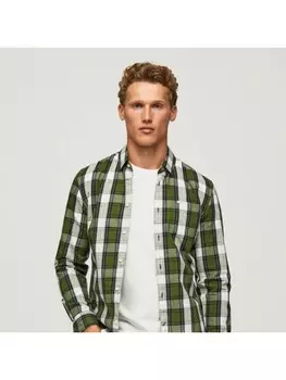 Рубашка Pepe Jeans, цвет wei/grn