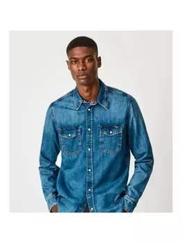 Рубашка Pepe Jeans, деним