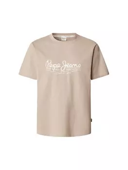 Рубашка Pepe Jeans Dumas, темно-бежевый