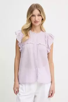 Рубашка Pepe Jeans, фиолетовый