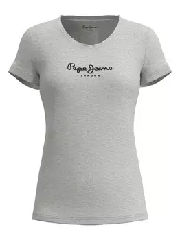 Рубашка Pepe Jeans, пестрый серый