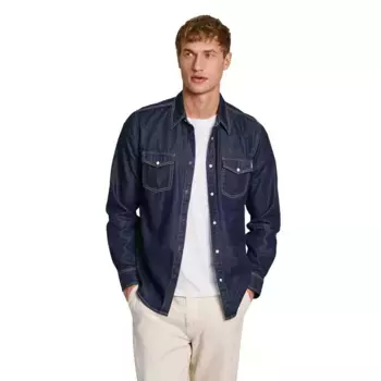 Рубашка Pepe Jeans PM308586, синий